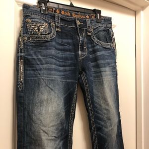 Men’s Rock Revival boot cut jeans